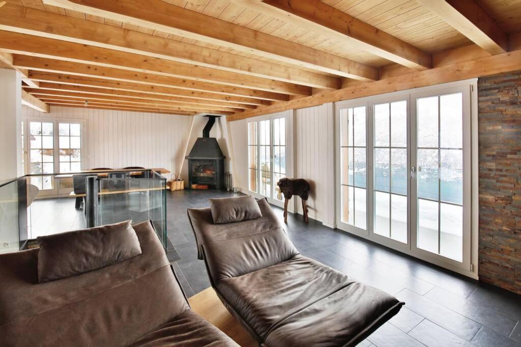 סיליסברג Exklusives Chalet Mit Traumhafter See- Und Bergsicht מראה חיצוני תמונה